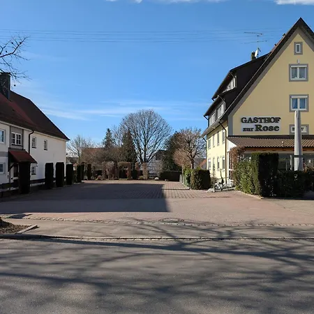 فندق Hotel-gasthof Zur Rose Weißenhorn
