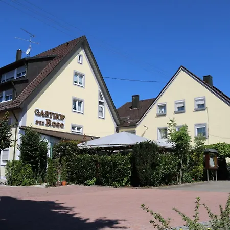 فندق Hotel-gasthof Zur Rose Weißenhorn